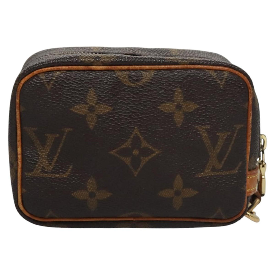 Louis Vuitton Wapiti Brown Canvas Clutch Bag (Pre-Owned) - Womens > Womens Handbags > Womens Clutches & Evening Bags
