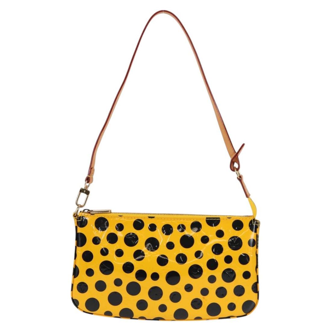 Louis Vuitton Pochette Accessoire Yellow Patent Leather Clutch Bag (Pre-Owned) - Womens > Womens Handbags > Womens Clutches & Evening Bags