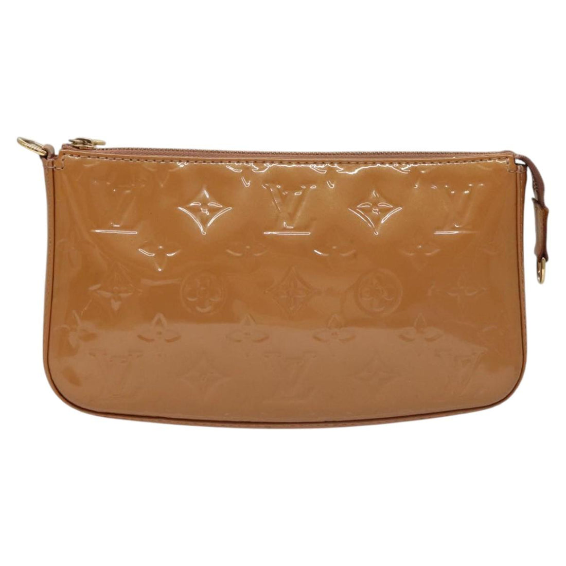 Louis Vuitton Pochette Accessoire Brown Patent Leather Clutch Bag (Pre-Owned) - Womens > Womens Handbags > Womens Clutches & Evening Bags