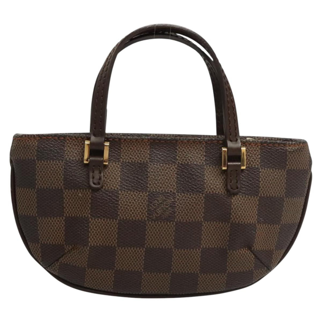 Louis Vuitton Monosque Brown Canvas Clutch Bag (Pre-Owned) - Womens > Womens Handbags > Womens Clutches & Evening Bags