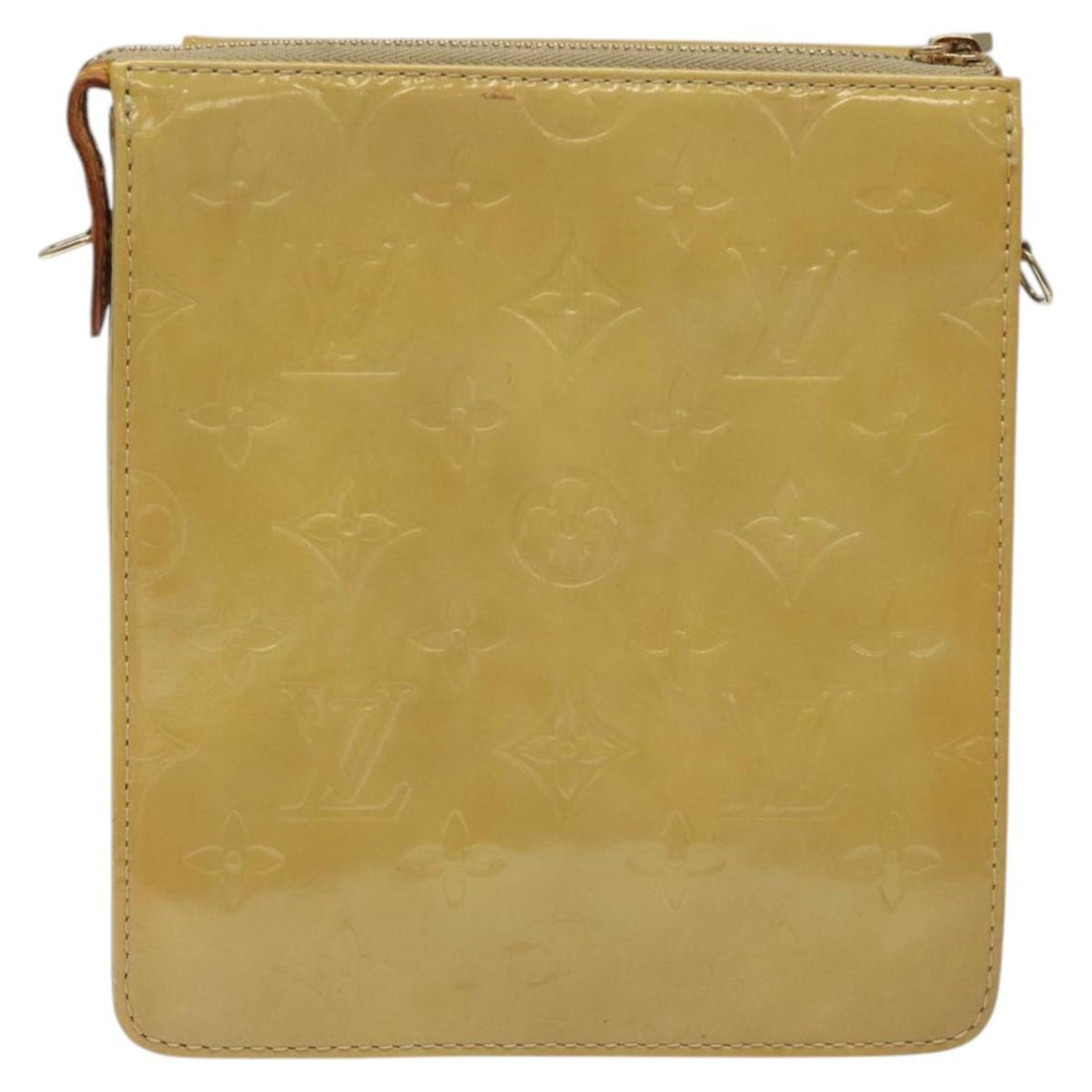 Louis Vuitton Mott Beige Patent Leather Clutch Bag (Pre-Owned) - Womens > Womens Handbags > Womens Clutches & Evening Bags