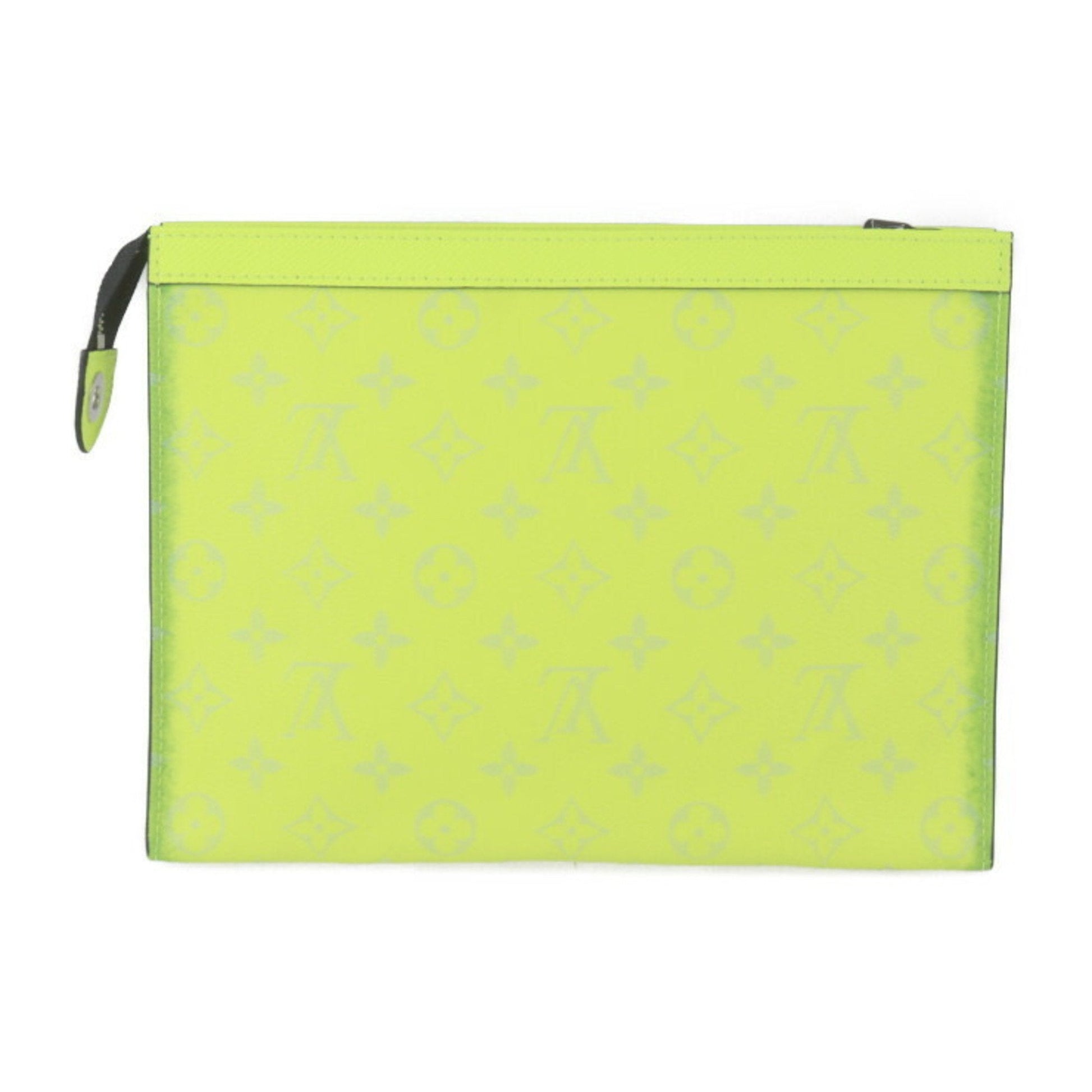 Louis Vuitton Monogram Canvas Yellow Clutch Bags - CLUTCH BAGS - 3