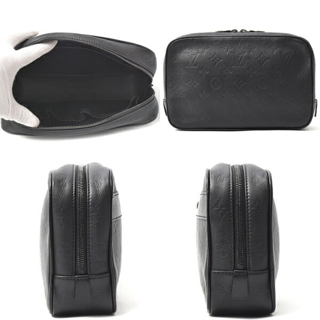 Louis Vuitton Monogram Canvas Black Clutch Bags - CLUTCH BAGS