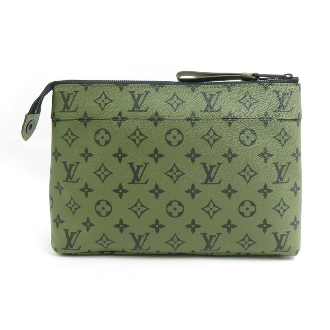 Louis Vuitton Monogram Canvas Green Clutch Bags - CLUTCH BAGS