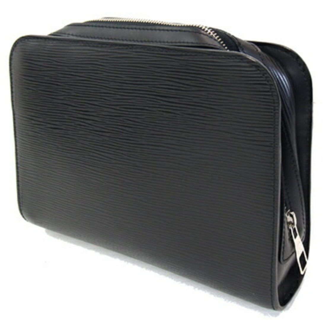 Louis Vuitton Noir Epi Leather Clutch Bag (Pre-Owned) - Mens > Mens Accessories > Mens Bags & Briefcases