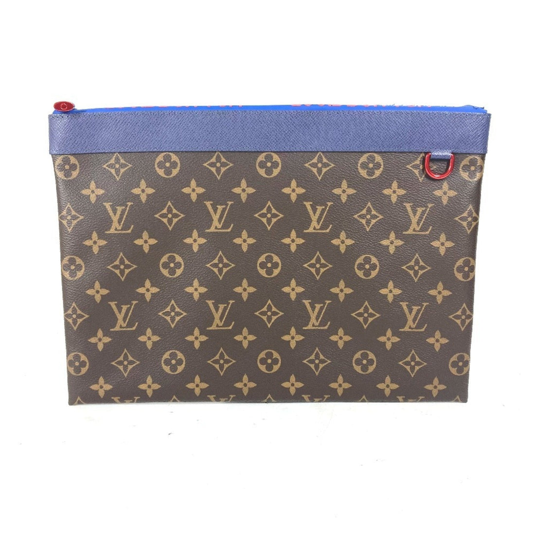 Louis Vuitton Monogram Canvas Blue Clutch Bags - CLUTCH BAGS