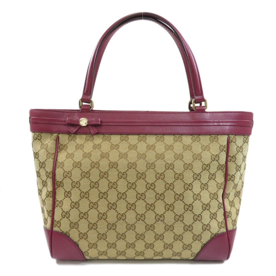Gucci 257061 GG Tote Bag Canvas / Leather Women's GUCCI - Gucci