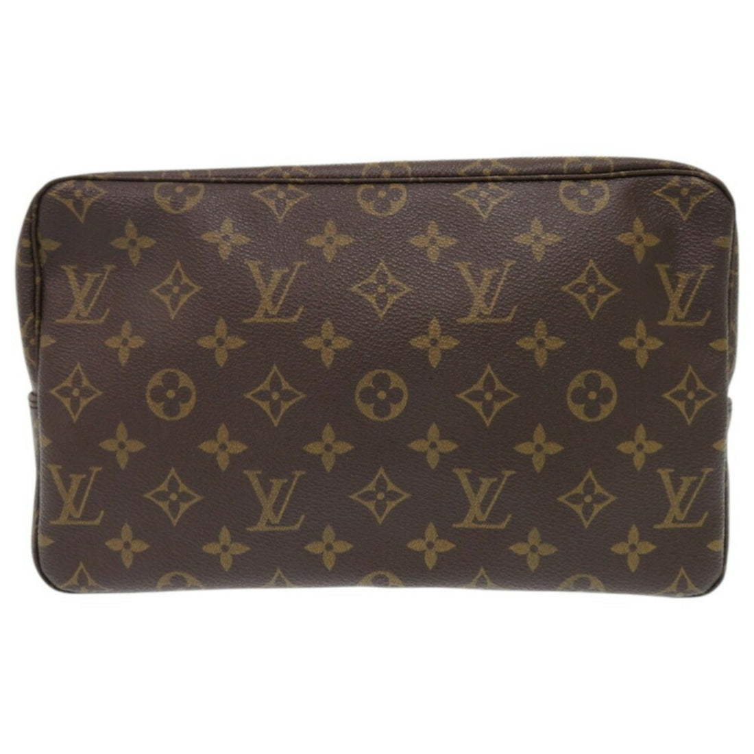Louis Vuitton Brown Monogram Monogram Clutch Bag Pouch (Pre-Owned) - Womens > Womens Handbags > Womens Clutches & Evening Bags