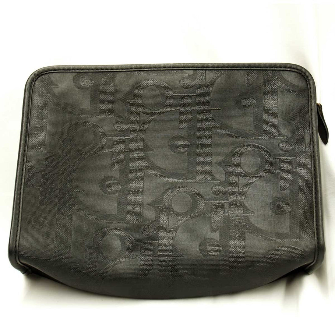 Christian Dior Black Leather Clutch Bag () - Handbags, Wallets & Cases