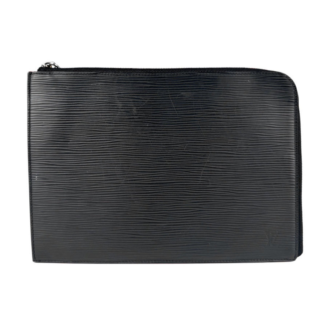 Louis Vuitton Black Epi Leather Clutch Bag (Pre-Owned) - Mens > Mens Accessories > Mens Bags & Briefcases