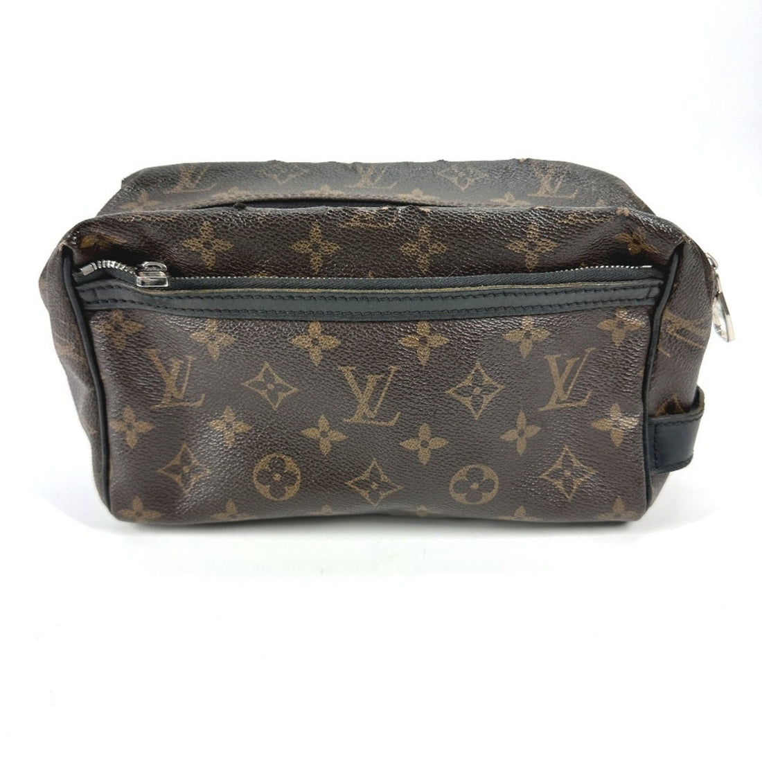 Louis Vuitton Black Brown Monogram Canvas Clutch Bag Pouch (Pre-Owned) - Womens > Womens Handbags > Womens Clutches & Evening Bags