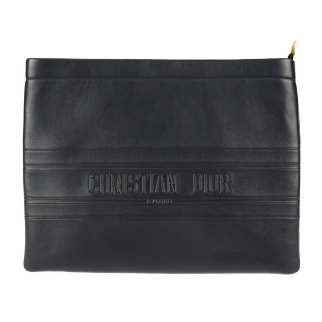 Christian Dior Black Leather Clutch Bag Handbag () - Handbags, Wallets & Cases