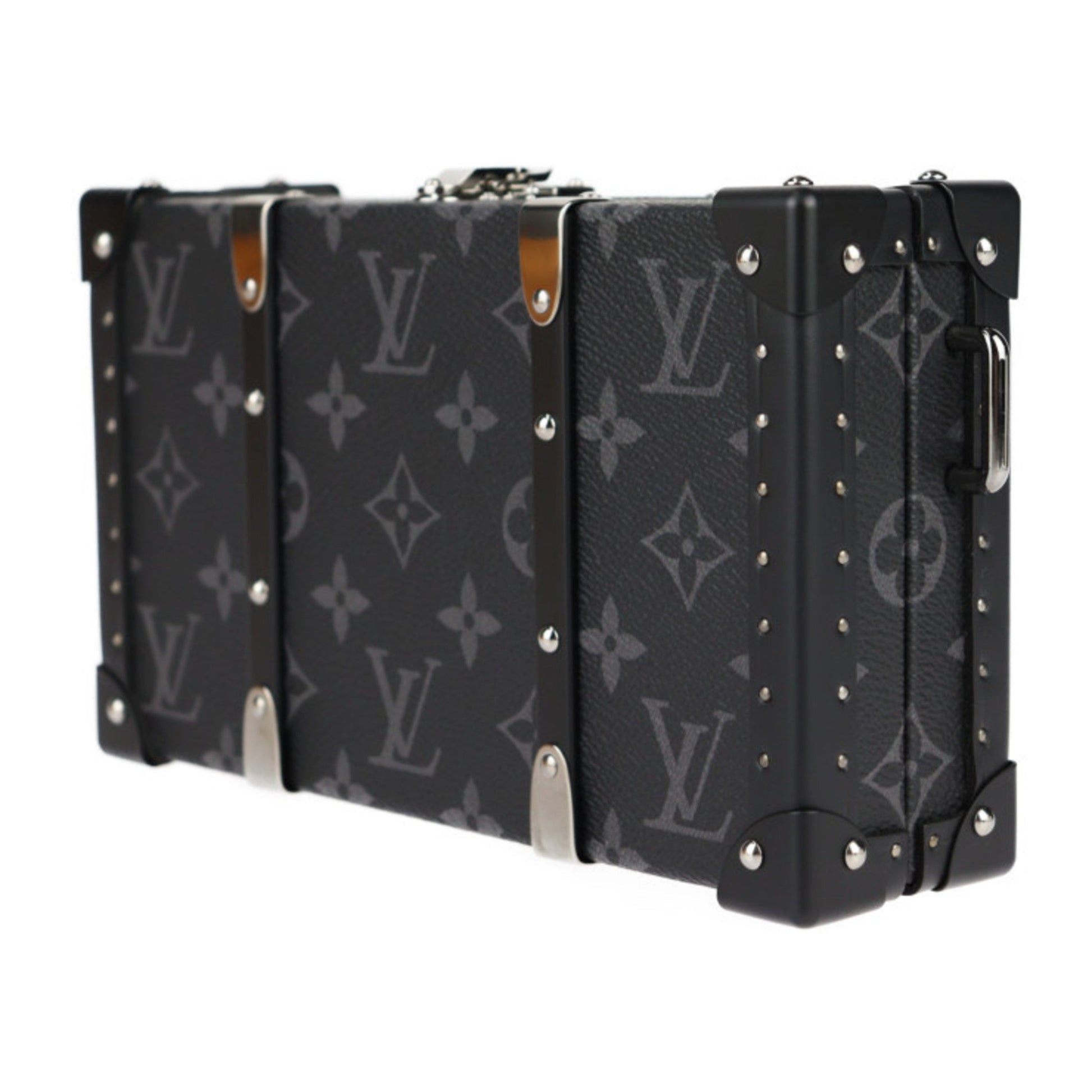 Louis Vuitton Black Gray Monogram Eclipse Clutch Bag Shoulder Bag (Pre-Owned) - Womens > Womens Handbags > Womens Shoulder Bags & Hobos - 3