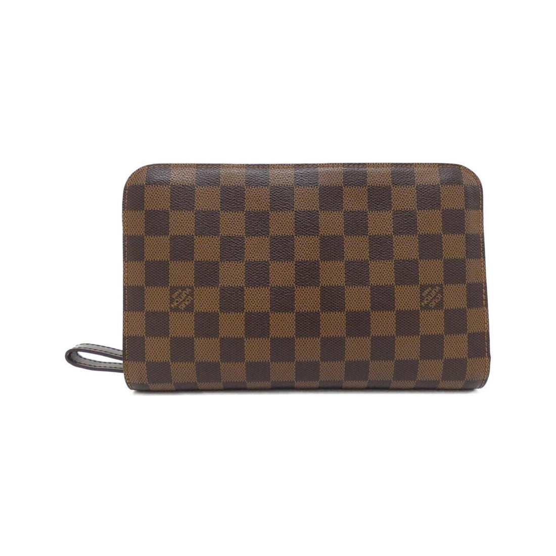 Louis Vuitton Coated Canvas Brown Clutch Bags - CLUTCH BAGS