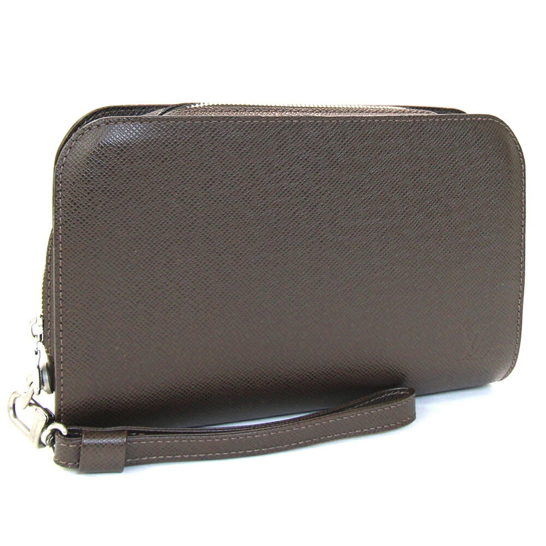 Louis Vuitton Taiga Grizzly Taiga Leather Clutch Bag (Pre-Owned) - Mens > Mens Accessories > Mens Bags & Briefcases