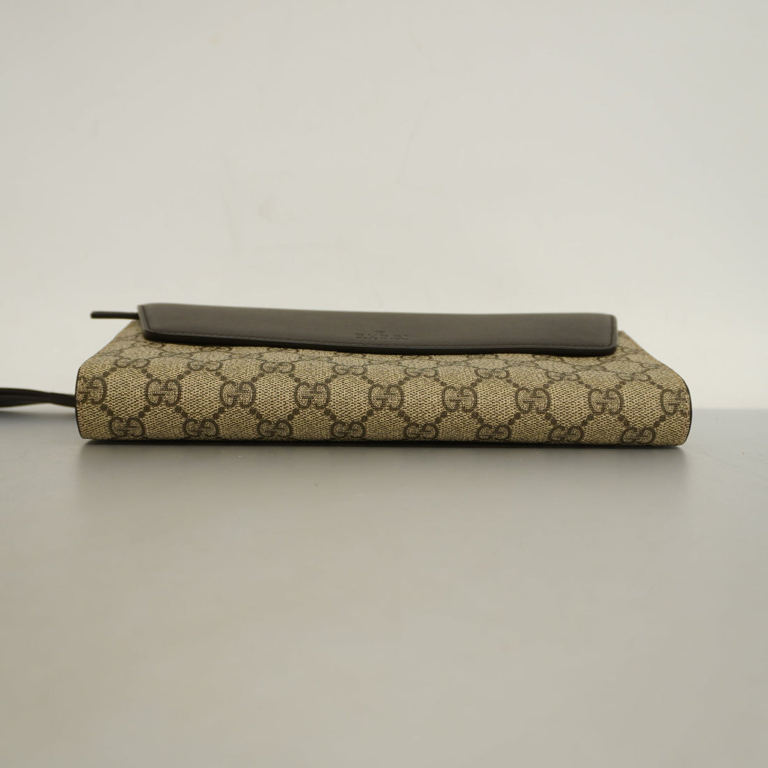 GUCCI[3ca0334]   Clutch Bag GG Supreme 386852 Leather Beige Gold metal - Gucci