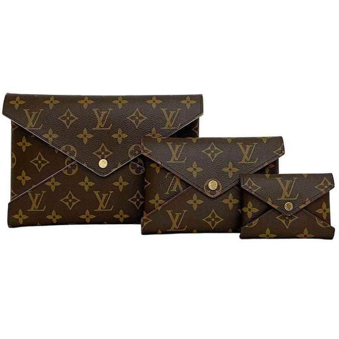 Louis Vuitton Monogram Canvas Red Clutch Bags - CLUTCH BAGS