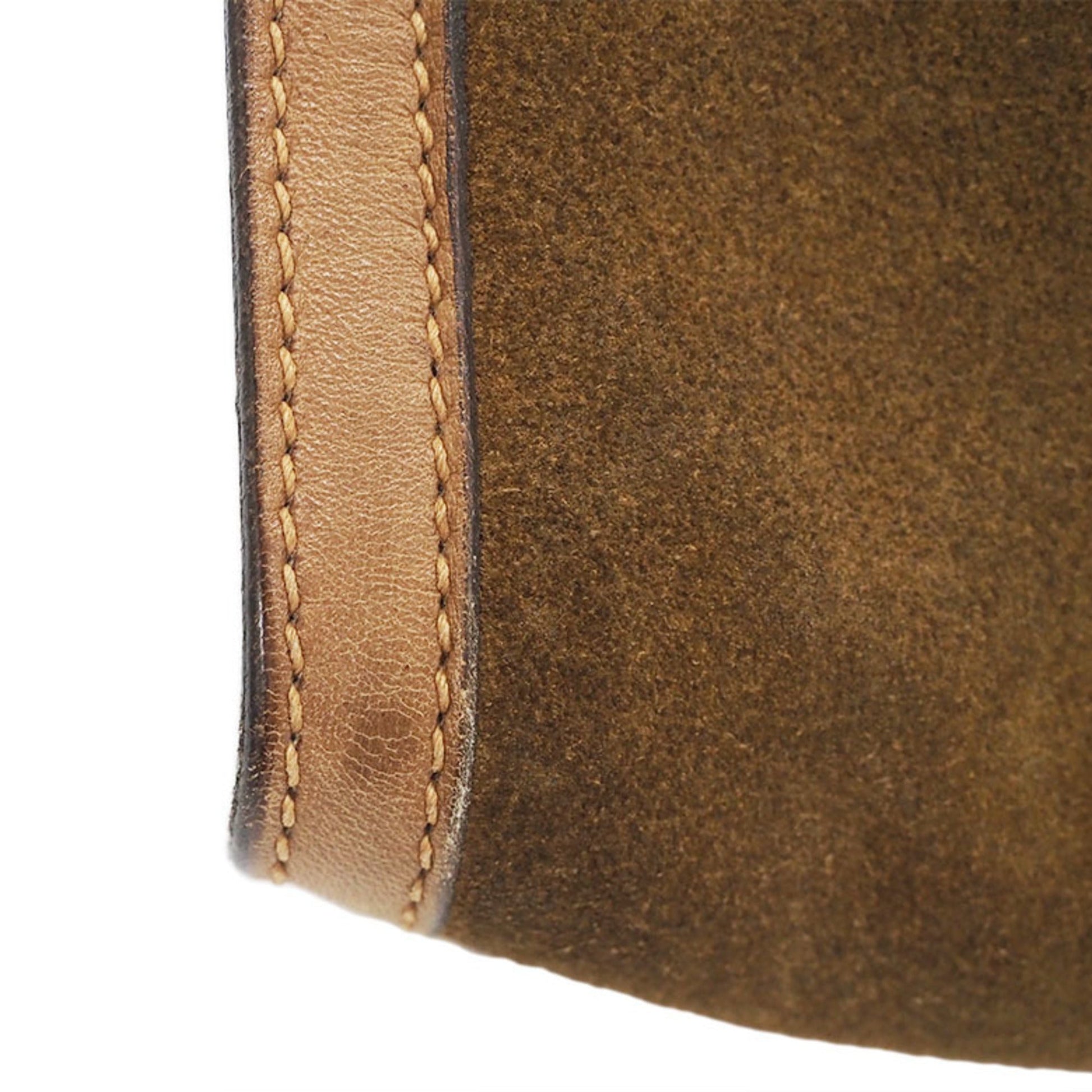 GUCCI Vintage Clutch Bag Sherry Line Perfume Suede Second Women's - Gucci - 6