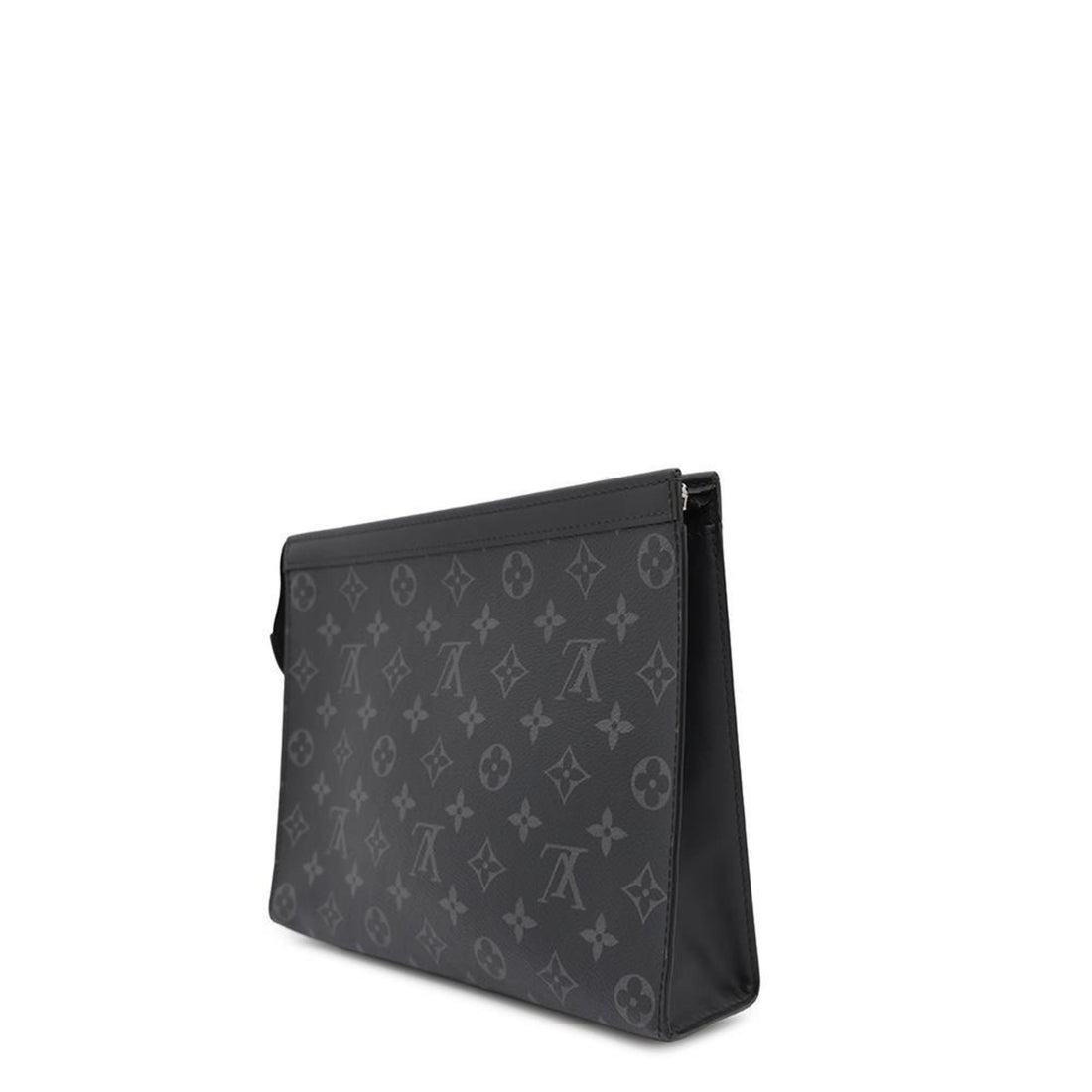 Louis Vuitton Monogram Eclipse Black Noir Monogram Eclipse Clutch Bag Pochette (Pre-Owned) - Womens > Womens Handbags > Womens Clutches & Evening Bags