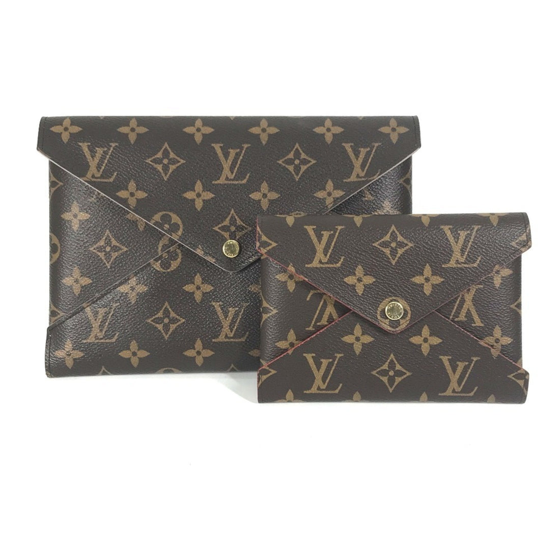 Louis Vuitton Monogram Canvas Brown Clutch Bags - CLUTCH BAGS