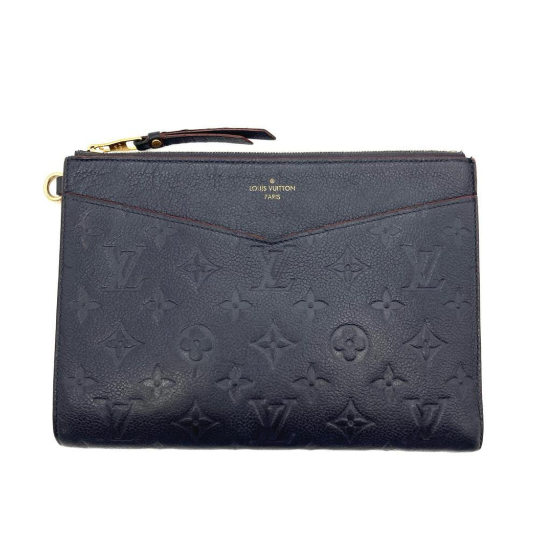 Louis Vuitton Marine Rouge Navy Monogram Empreinte Clutch Bag Pochette (Pre-Owned) - Womens > Womens Handbags > Womens Clutches & Evening Bags