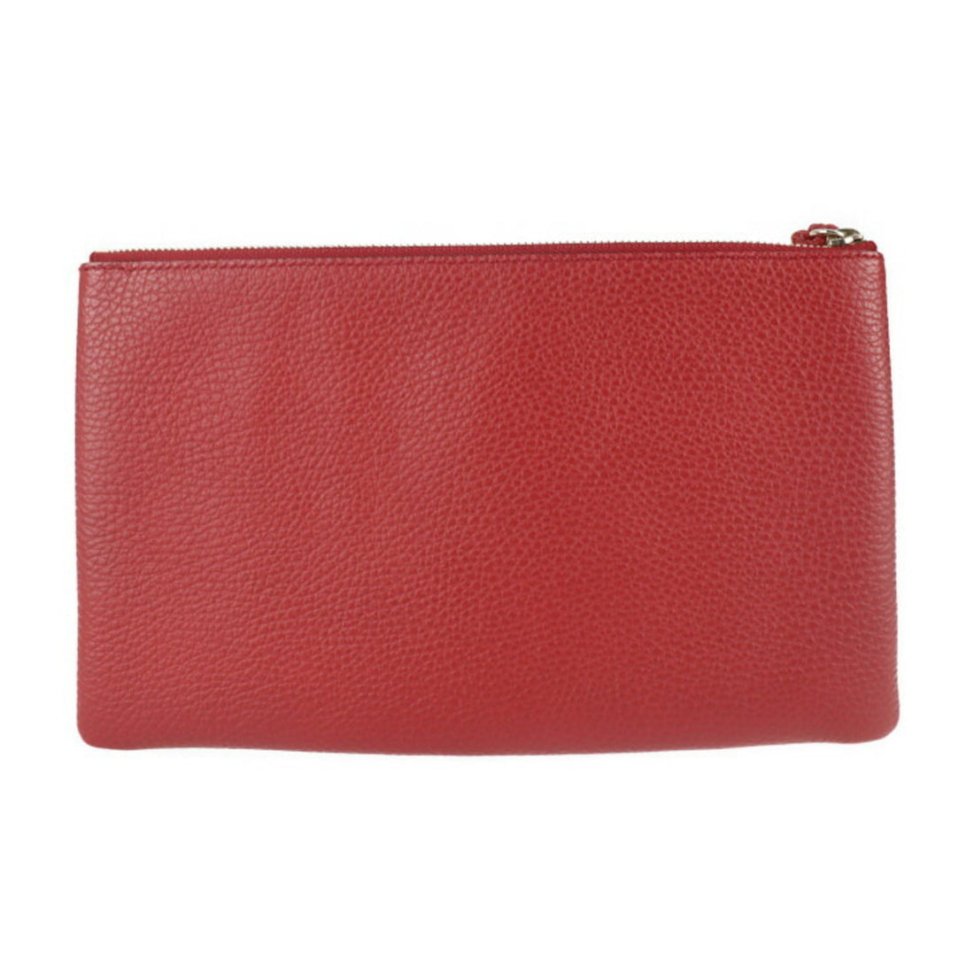 Gucci Bamboo Clutch Bag 449652 Leather Red Tassel Second - Gucci