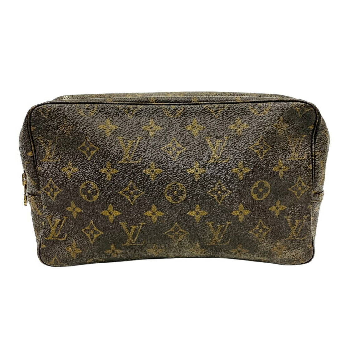 Louis Vuitton Brown Leather Clutch Bag (Pre-Owned) - Womens > Womens Handbags > Womens Clutches & Evening Bags