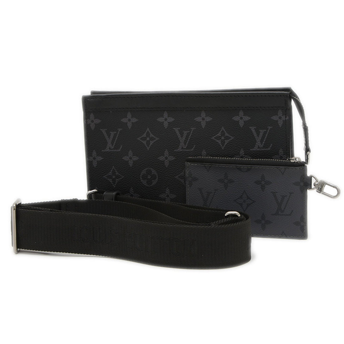 Louis Vuitton Monogram Canvas Black Clutch Bags - CLUTCH BAGS