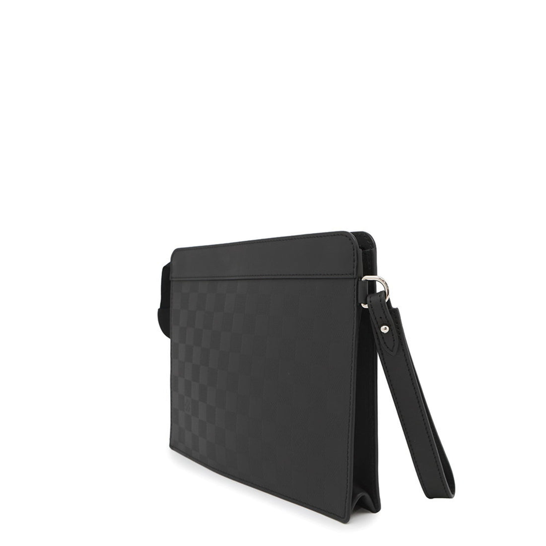 Louis Vuitton Damier Infini Black Damier Canvas Infini Noir Damier Infini Clutch Bag (Pre-Owned) - Womens > Womens Handbags > Womens Clutches & Evening Bags