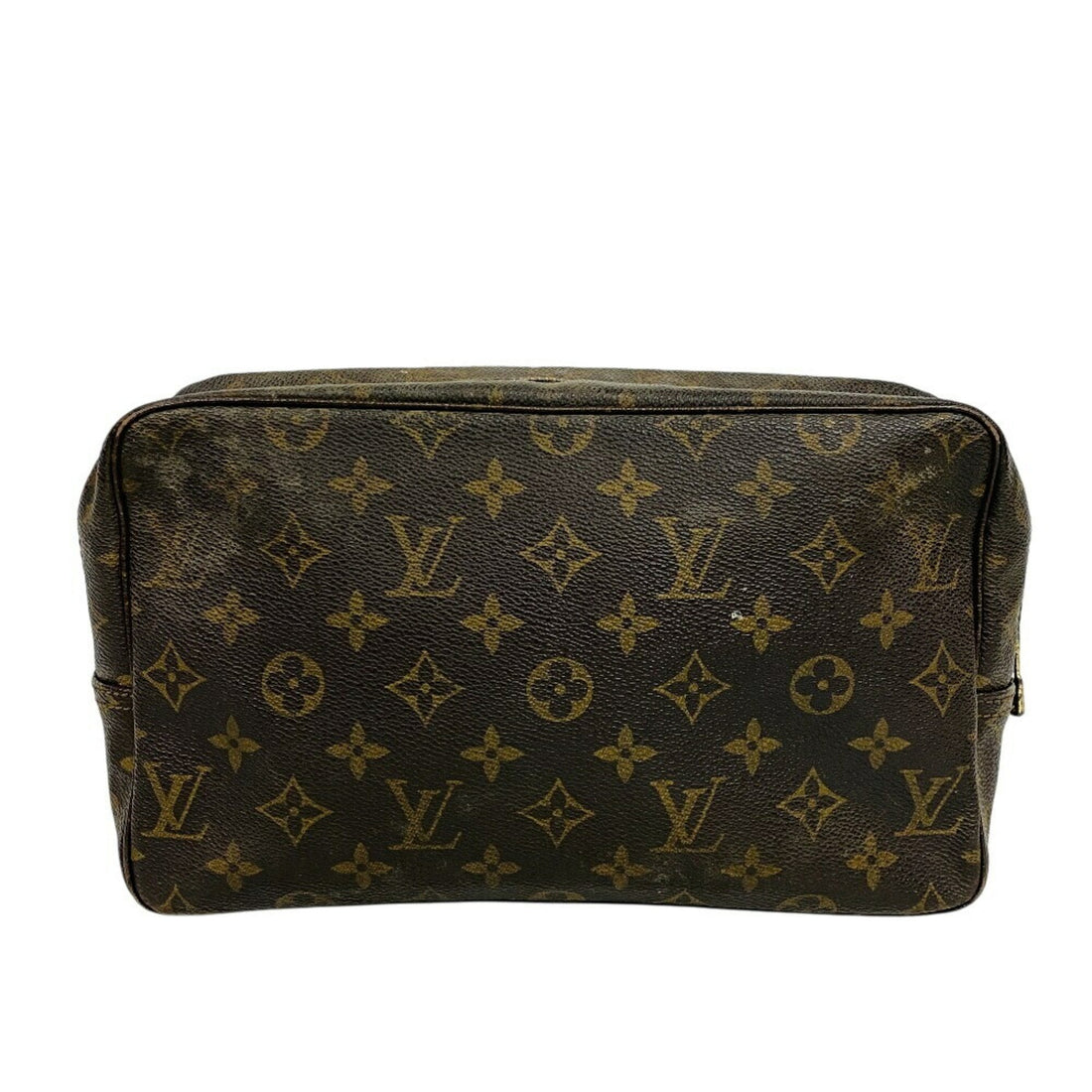 Louis Vuitton Brown Leather Clutch Bag (Pre-Owned) - Womens > Womens Handbags > Womens Clutches & Evening Bags