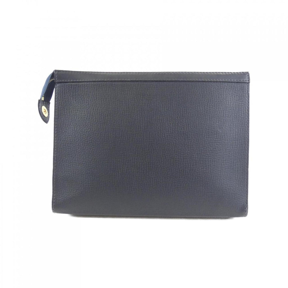 Louis Vuitton Blue Denim Leather Clutch Bag Handbag Pochette (Pre-Owned) - Womens > Womens Handbags > Womens Top-Handles & Satchels