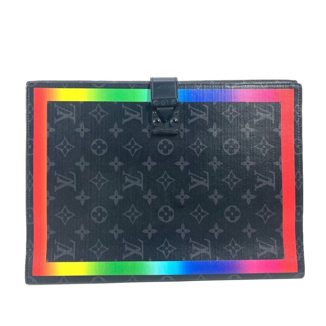 Louis Vuitton Monogram Canvas Black Clutch Bags - CLUTCH BAGS
