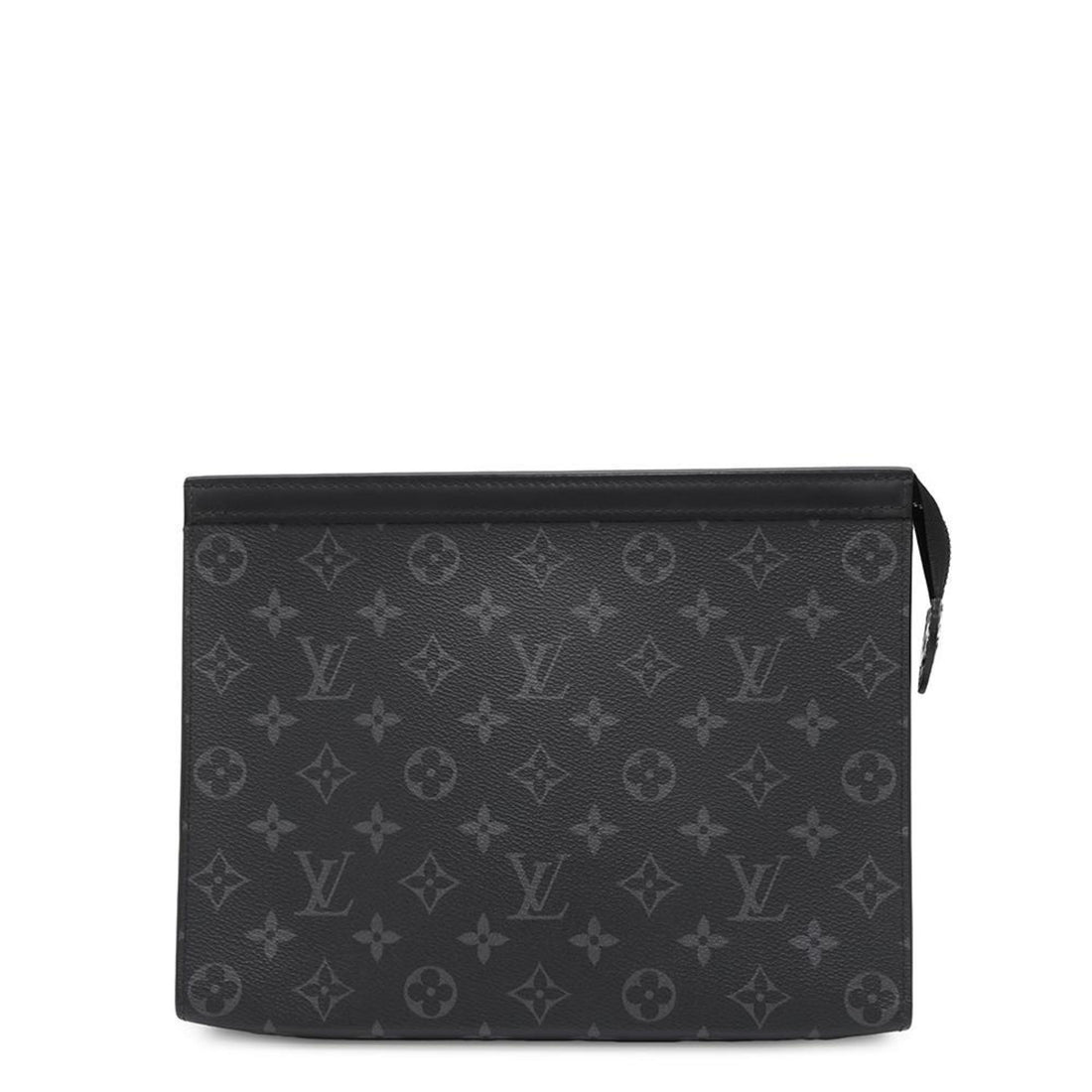 Louis Vuitton Monogram Eclipse Black Noir Monogram Eclipse Clutch Bag Pochette (Pre-Owned) - Womens > Womens Handbags > Womens Clutches & Evening Bags