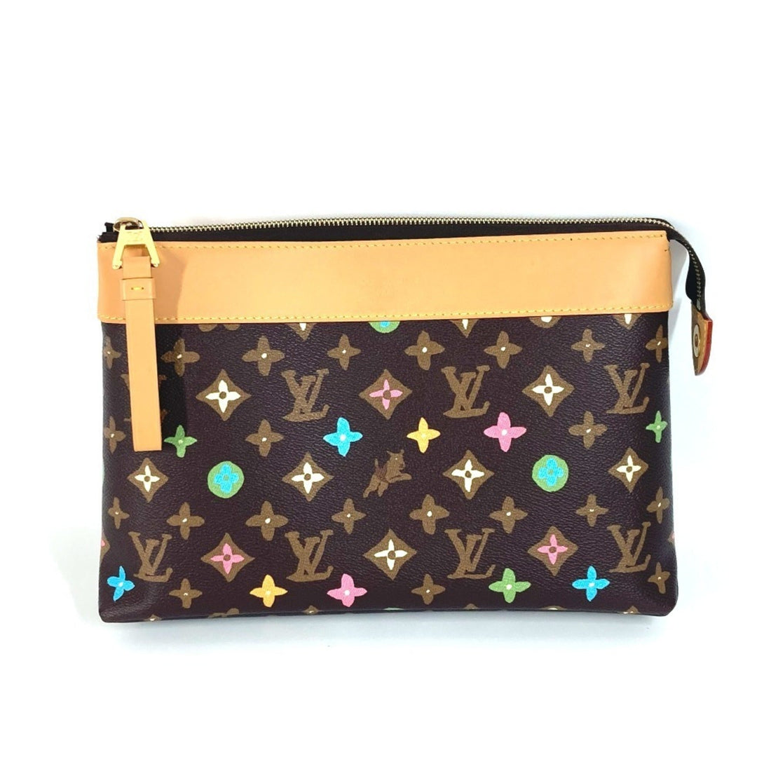 Louis Vuitton Monogram Canvas Brown Clutch Bags - CLUTCH BAGS