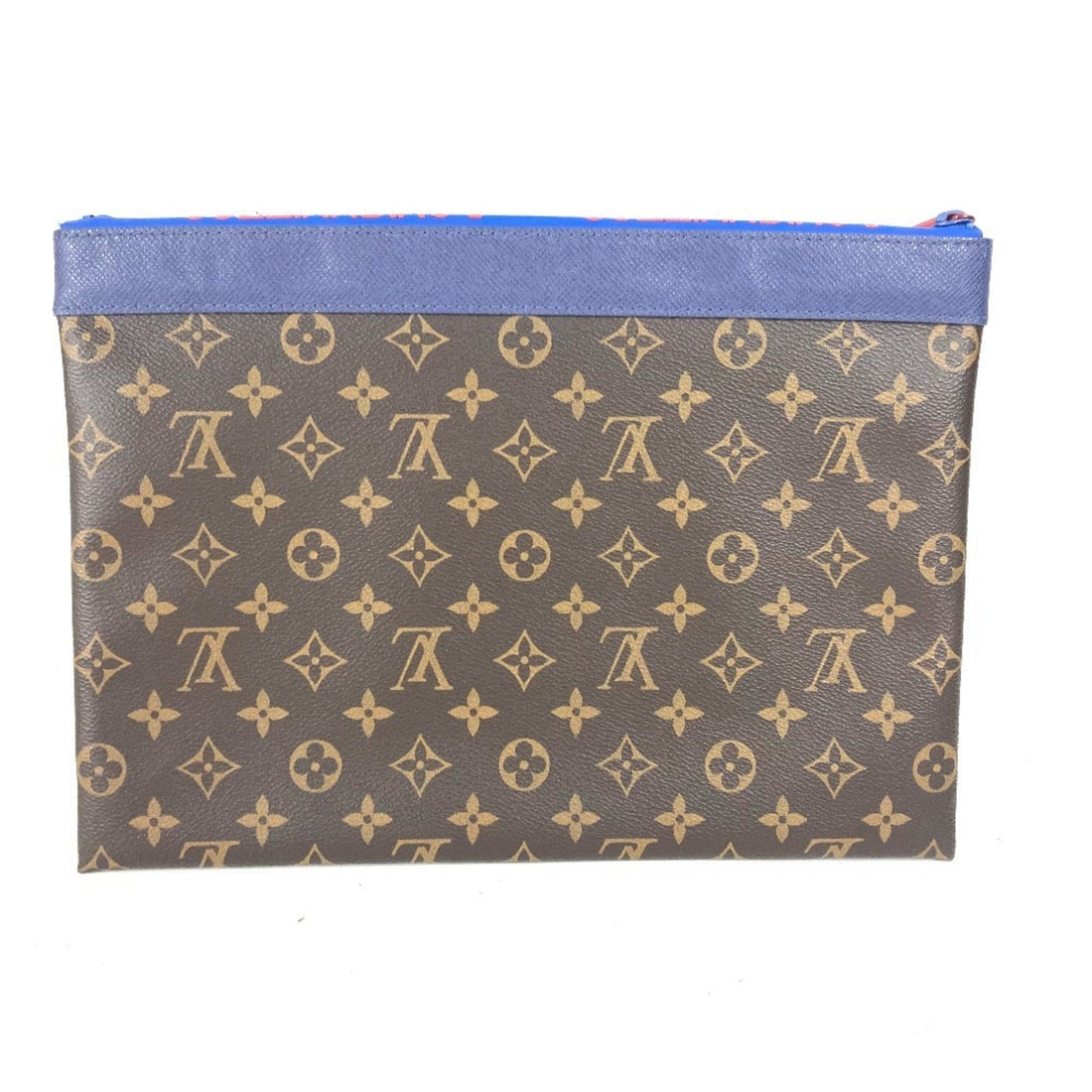 Louis Vuitton Monogram Canvas Blue Clutch Bags - CLUTCH BAGS