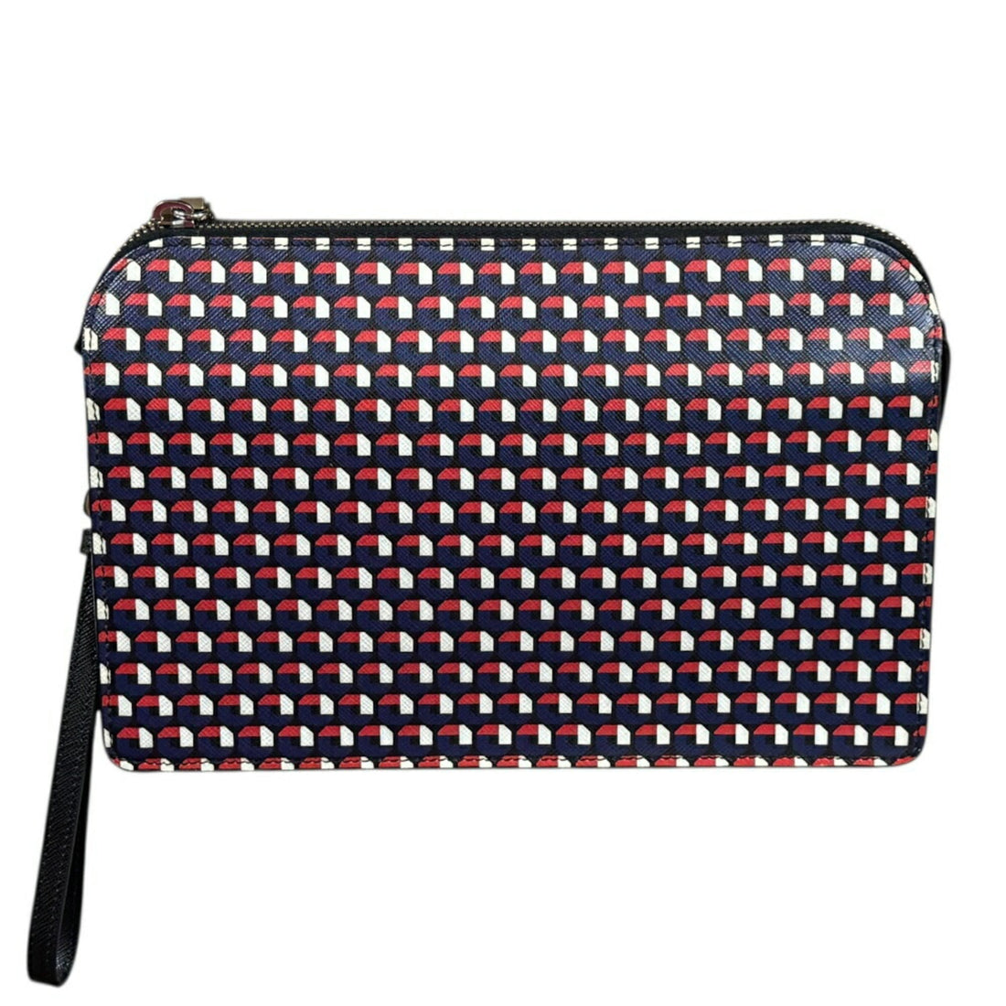 Prada Black Leather Clutch Bag (Pre-Owned) - Mens > Mens Accessories > Mens Bags & Briefcases
