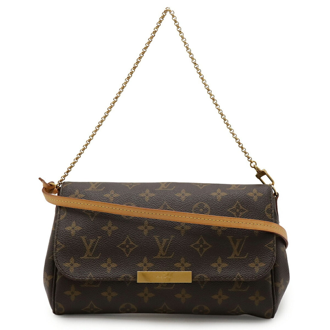 Louis Vuitton Brown Monogram Monogram Clutch Bag Shoulder Bag (Pre-Owned) - Womens > Womens Handbags > Womens Shoulder Bags & Hobos