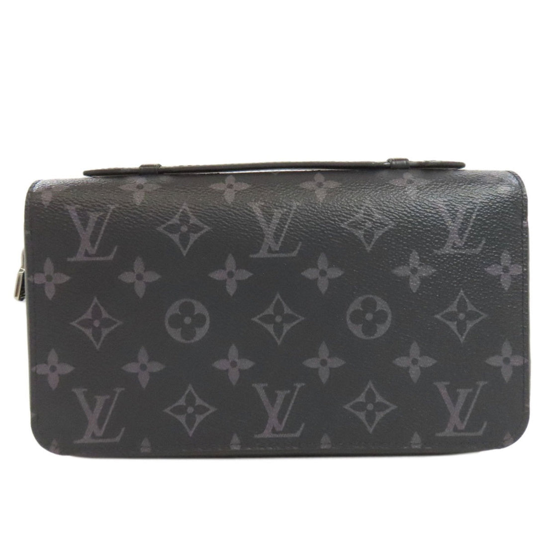 Louis Vuitton Black Gray Monogram Eclipse Monogram Eclipse Clutch Bag (Pre-Owned) - Mens > Mens Accessories > Mens Bags & Briefcases