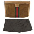 GUCCI Vintage Clutch Bag Sherry Line Perfume Suede Second Women's - Gucci - 9