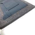 HERMES Clutch bag Felt leather gray To Doo 29 mens Used - Bag - 3