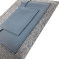 HERMES Clutch bag Felt leather gray To Doo 29 mens Used - Bag - 5