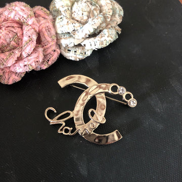 CC Brooch Pink Gold 159602