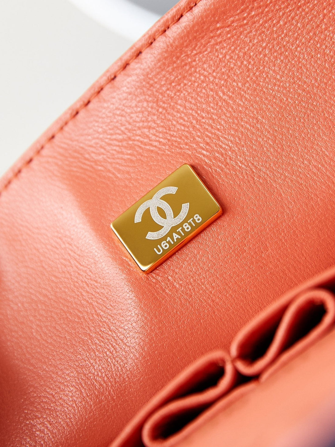 24p medium flap bag 25cm purple blue tweed gold hardware