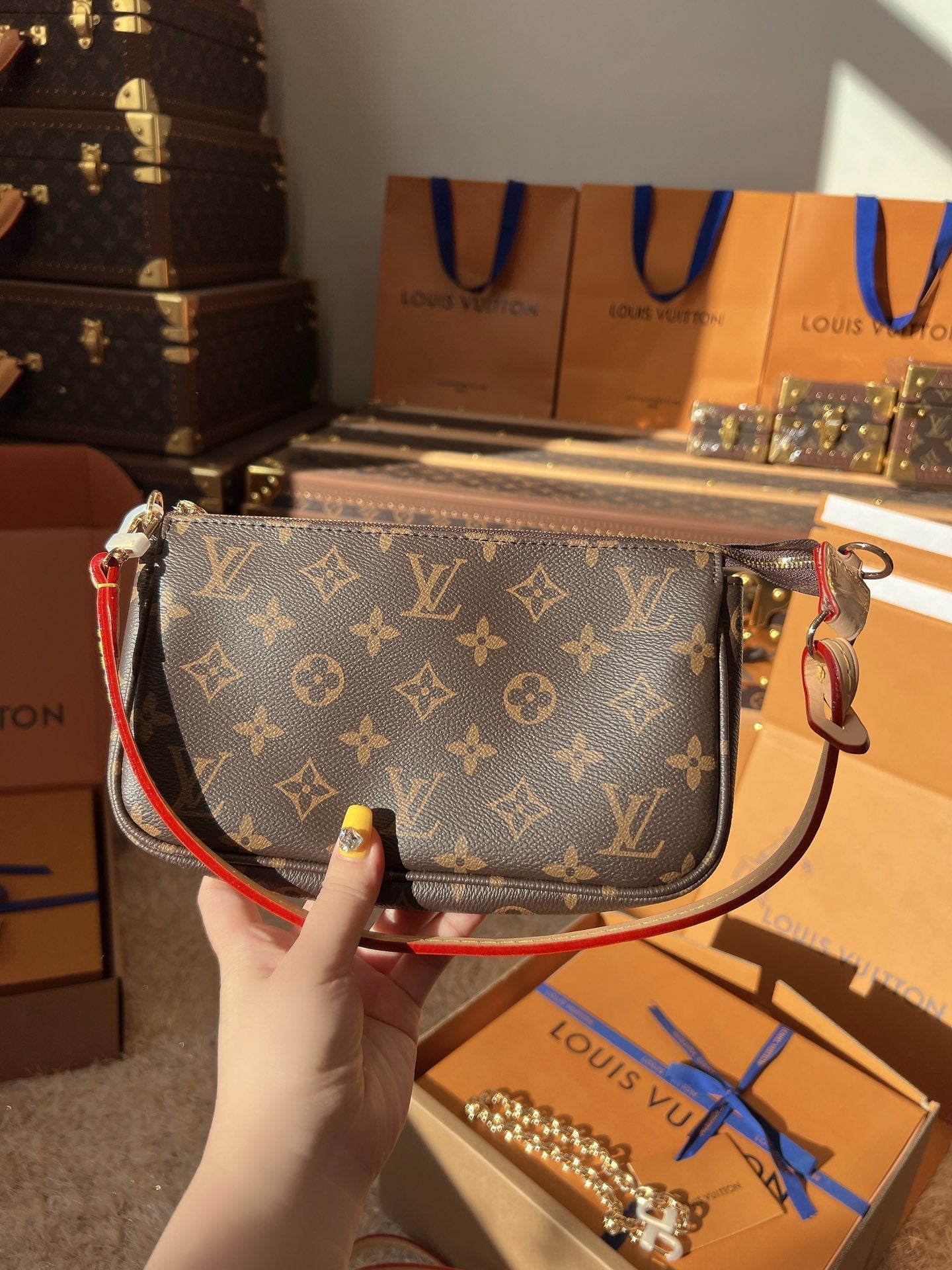 Studio Nafay 181904 Luxury Bags(23.5*13.5*4)