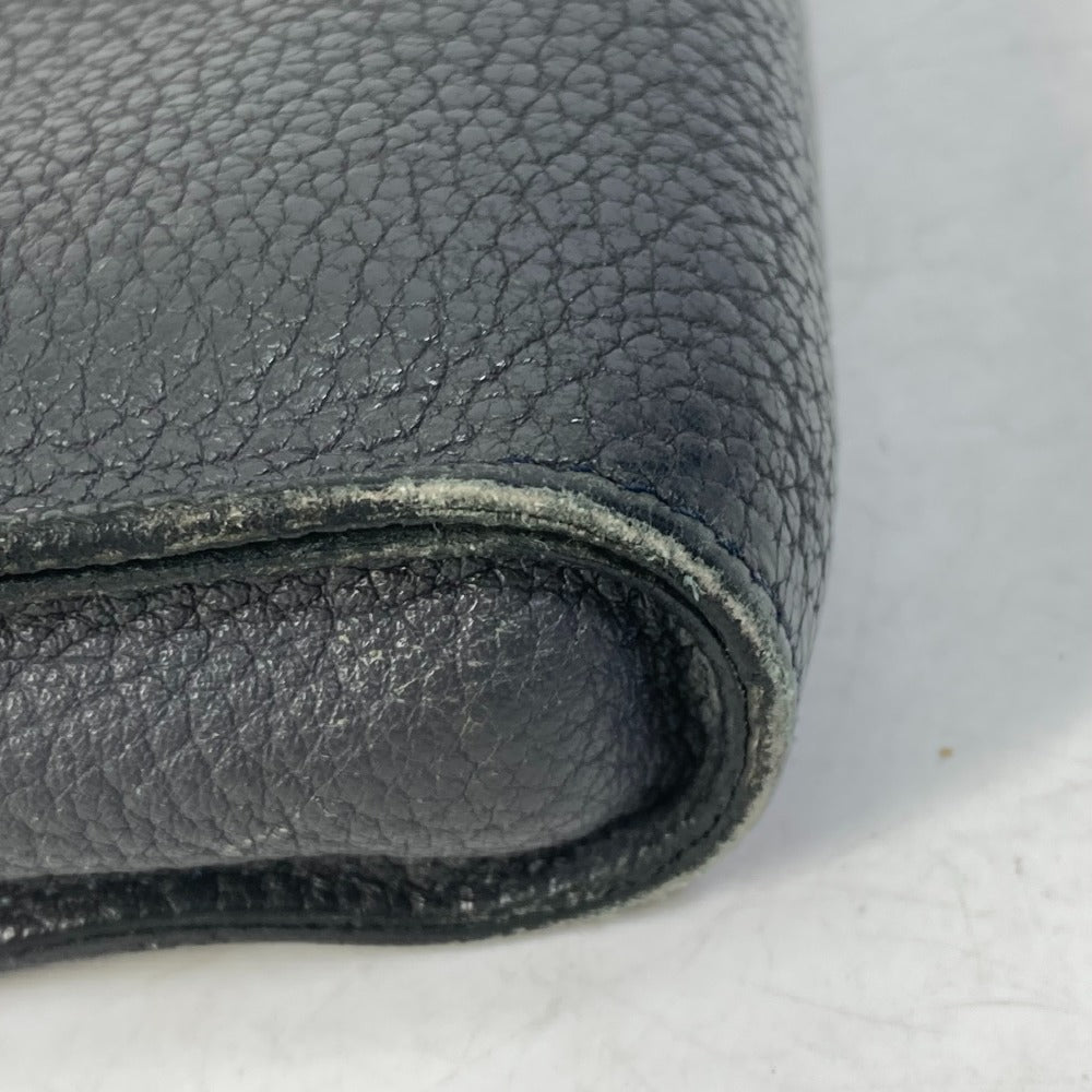 HERMES Clutch bag leather gray L-shaped fastener Zip tablet mens Used - Bag - 3