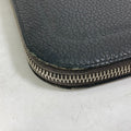 HERMES Clutch bag leather gray L-shaped fastener Zip tablet mens Used - Bag - 5