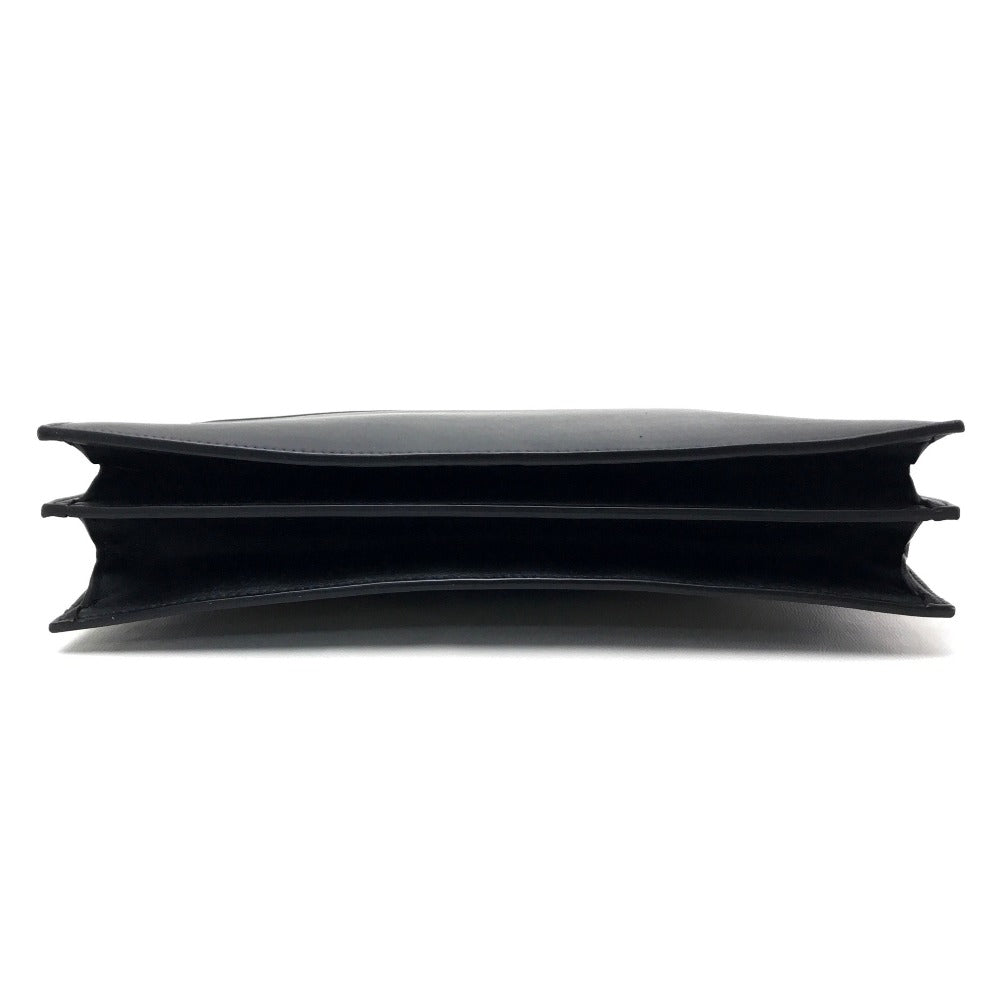 CELINE Clutch bag leather black Spring / Summer 2015 Tricolor Pocket Medium Clutch Women Used - Bag