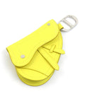 Yellow Leather Clutch Bag - Handbags, Wallets & Cases - 6