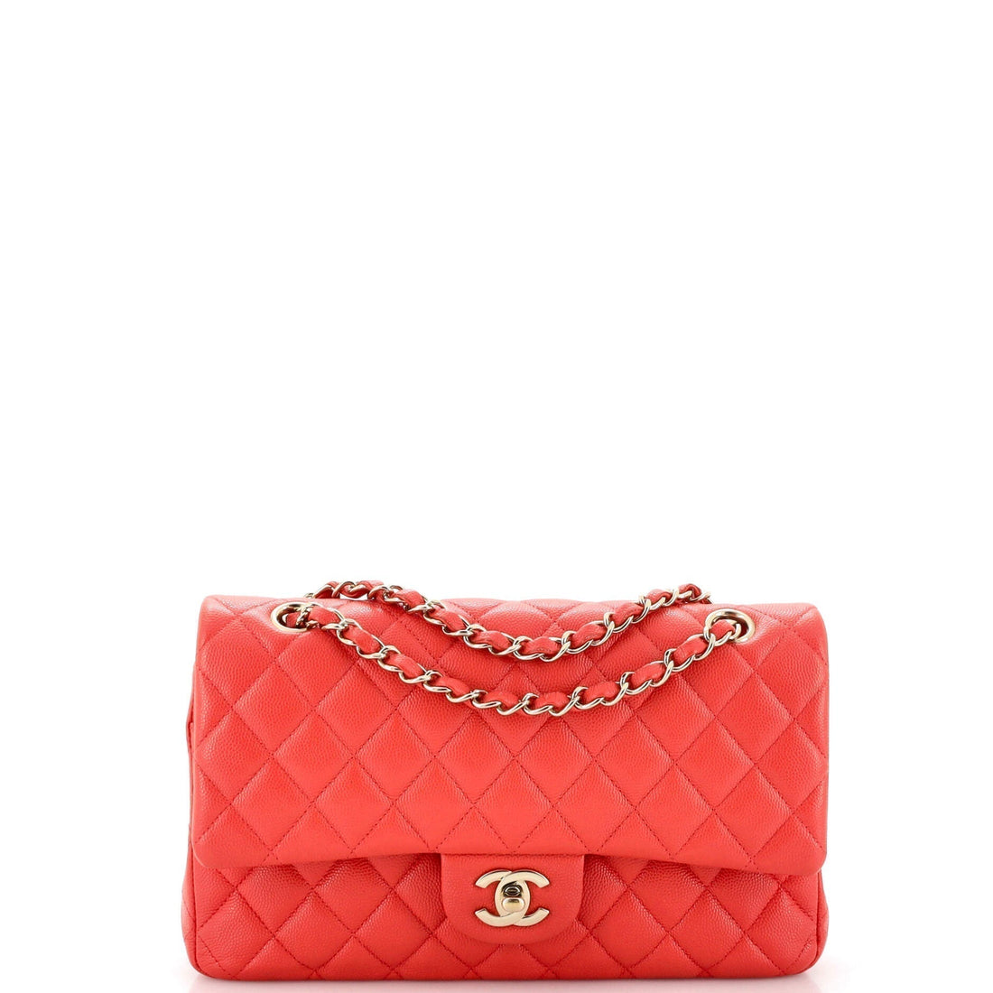 CHANEL Classic Double Flap Bag Quilted Caviar Medium - Handbag & Wallet Accessories