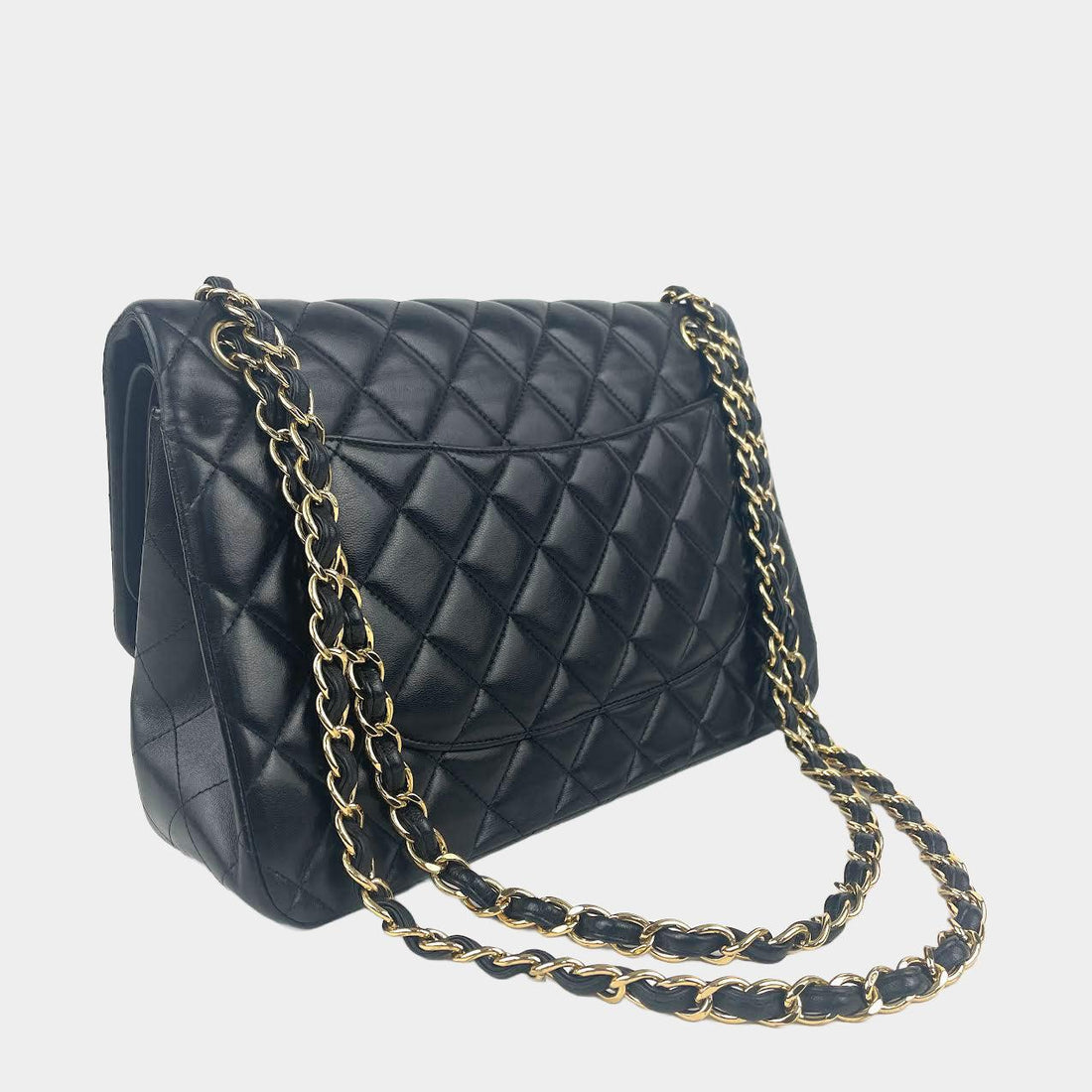 CHANEL Classic Jumbo Double Flap Lambskin w/Gold - Handbag